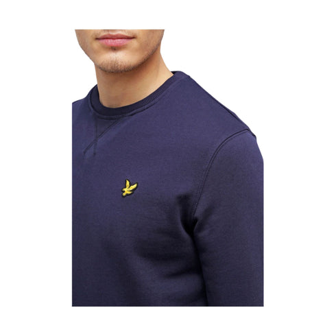 Lyle & Scott Felpa girocollo Felpa Uomo Brushback con girocollo di Lyle&Scott M A25-LYLE&SCOTTML1131V-Z271-M - Francavilla Moda